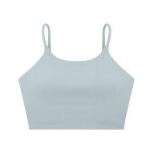 spaghetti strap yoga sports bra